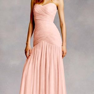 Vera Wang blush Bobbin Net Gown size 18